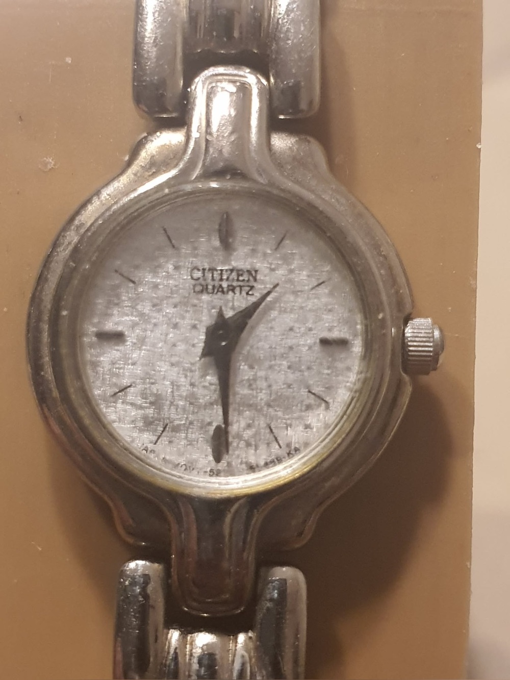 Vtg Citizen Quartz Silver Women's Watch